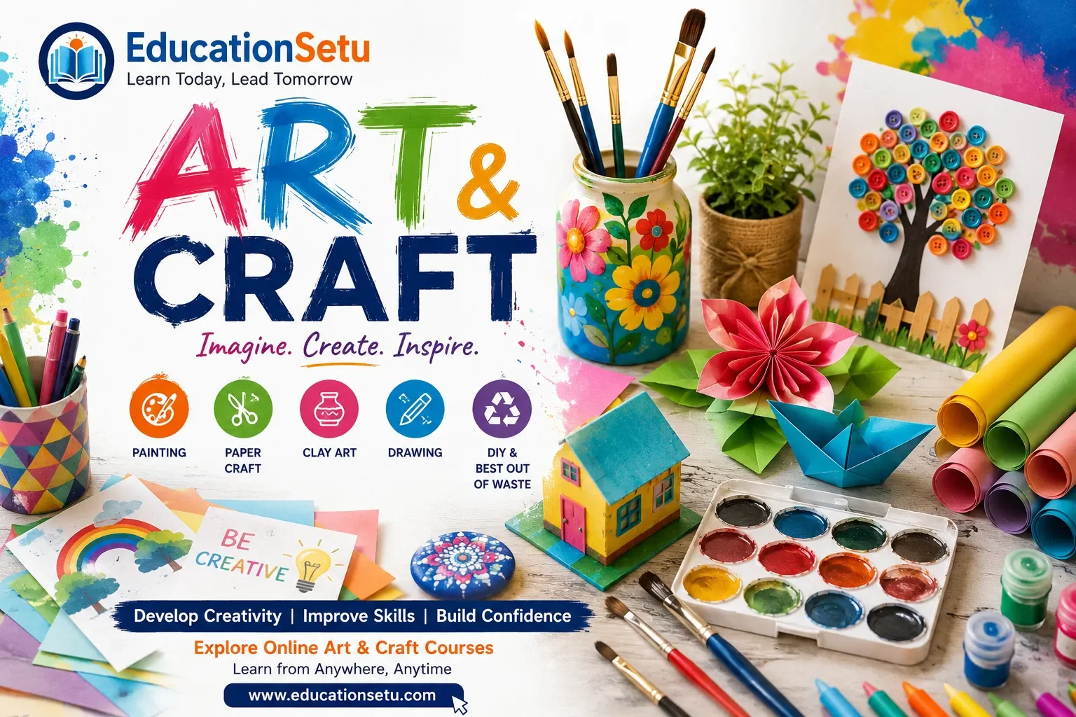 Art and Craft: Creativity, Skills and Learning for Everyone